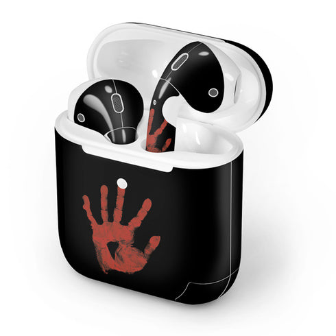Bloody Handprint Apple AirPods 2 Skin