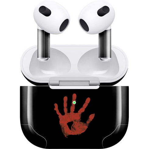 Bloody Handprint Apple AirPods (3rd Gen 2021) Skin