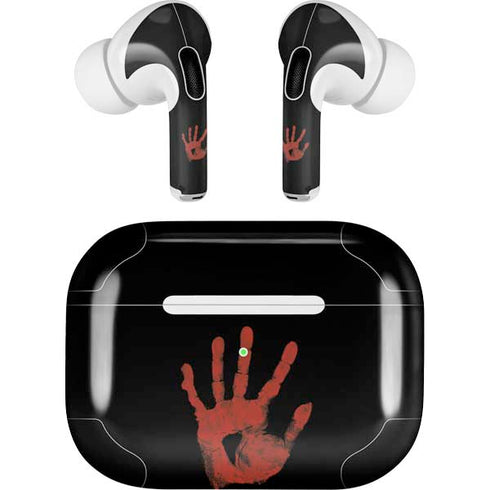 Bloody Handprint Apple AirPods Pro Skin