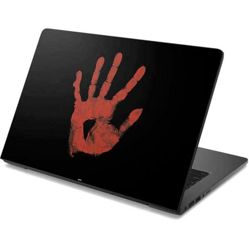 Bloody Handprint Dell Chromebook Skin