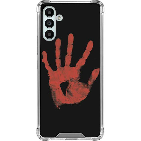 Bloody Handprint Galaxy A13 5G Clear Case