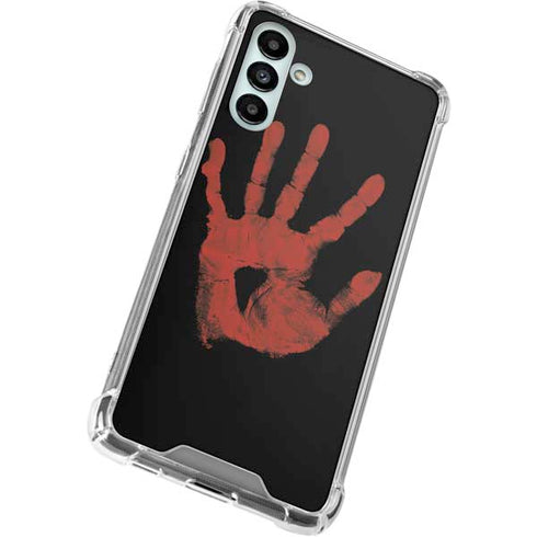 Bloody Handprint Galaxy A13 5G Clear Case