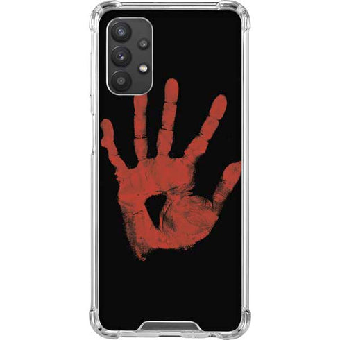 Bloody Handprint Galaxy A32 5G Clear Case
