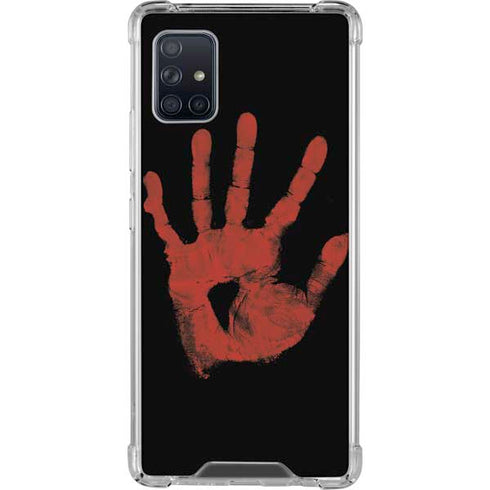 Bloody Handprint Galaxy A51 5G Clear Case