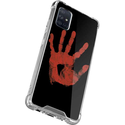Bloody Handprint Galaxy A51 5G Clear Case