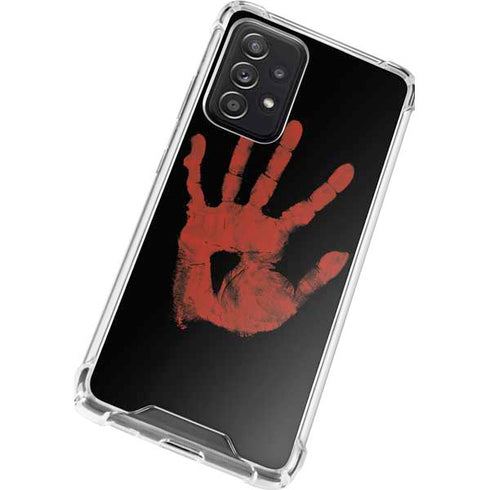 Bloody Handprint Galaxy A52 5G Clear Case