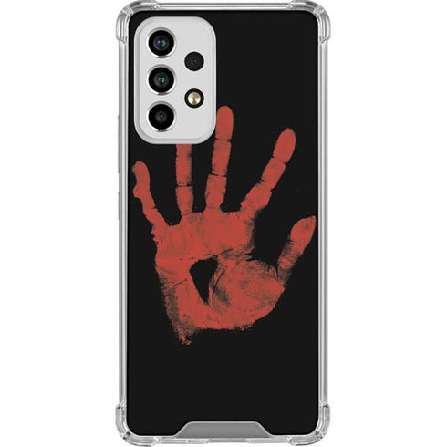 Bloody Handprint Galaxy A53 5G Clear Case
