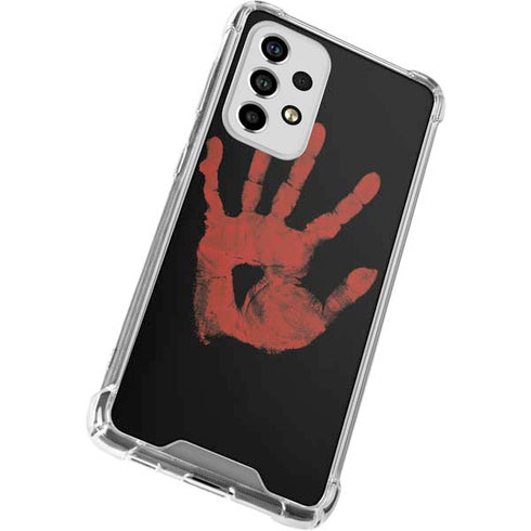 Bloody Handprint Galaxy A53 5G Clear Case