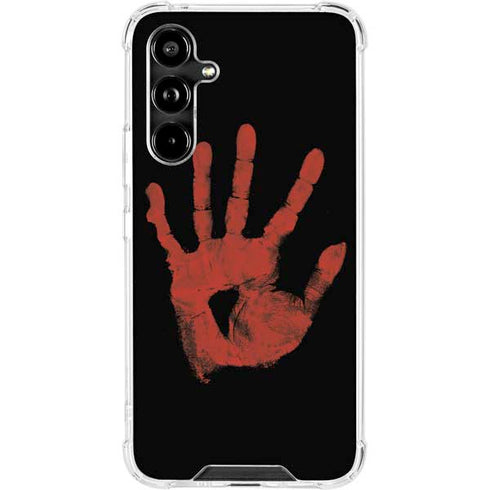 Bloody Handprint Galaxy A54 5G Clear Case