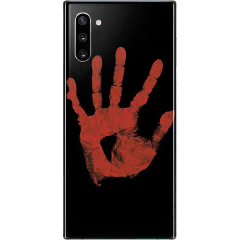 Bloody Handprint Galaxy Note 10 Skin