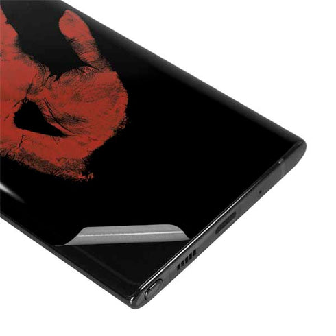 Bloody Handprint Galaxy Note 10 Skin