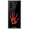 Bloody Handprint Galaxy Note20 5G Clear Case