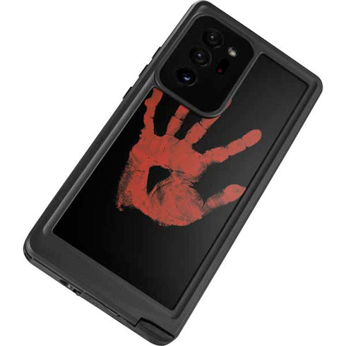 Bloody Handprint Galaxy Note20 Ultra 5G Waterproof Case