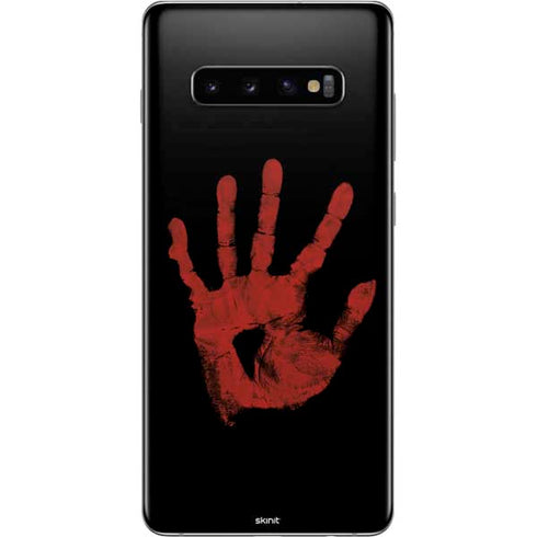 Bloody Handprint Galaxy S10 Plus Skin