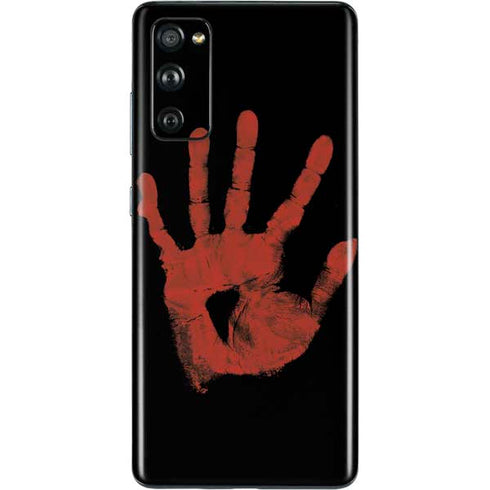 Bloody Handprint Galaxy S20 Fan Edition Skin