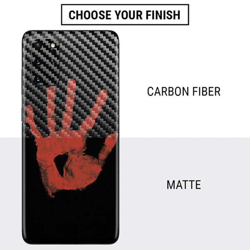 Bloody Handprint Galaxy S20 Plus Skin