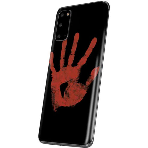 Bloody Handprint Galaxy S20 Skin
