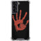 Bloody Handprint Galaxy S21 5G Clear Case