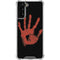 Bloody Handprint Galaxy S21 FE Clear Case