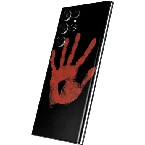 Bloody Handprint Galaxy S22 Ultra Skin