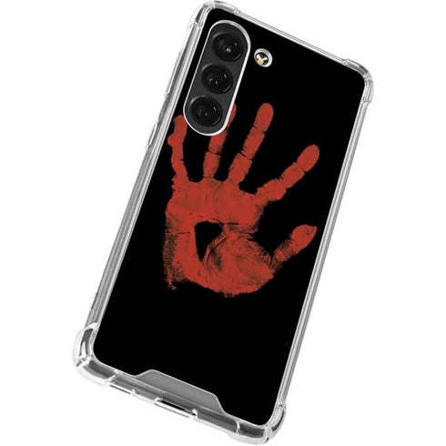 Bloody Handprint Galaxy S23 Clear Case