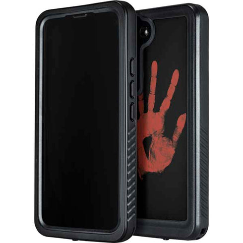 Bloody Handprint Galaxy S23 Plus Waterproof Case