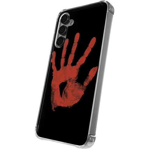 Bloody Handprint Galaxy S24 Plus Clear Case