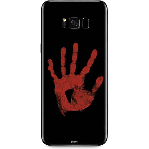 Bloody Handprint Galaxy S8 Skin