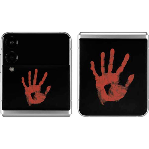 Bloody Handprint Galaxy Z Flip4 5G Skin
