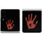 Bloody Handprint Galaxy Z Flip4 5G Skin