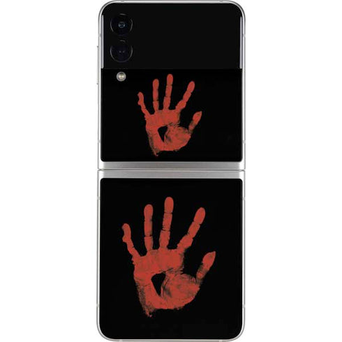 Bloody Handprint Galaxy Z Flip4 5G Skin