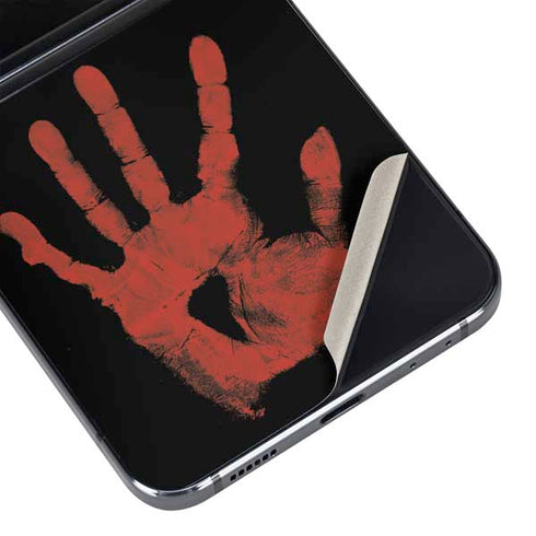 Bloody Handprint Galaxy Z Flip5 5G Skin