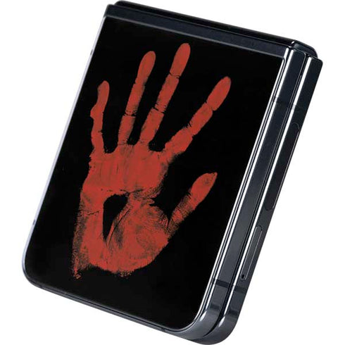 Bloody Handprint Galaxy Z Flip5 5G Skin