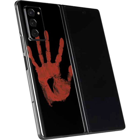 Bloody Handprint Galaxy Z Fold2 5G Skin