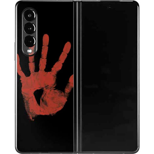 Bloody Handprint Galaxy Z Fold3 5G Skin