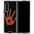Bloody Handprint Galaxy Z Fold4 5G Clear Case