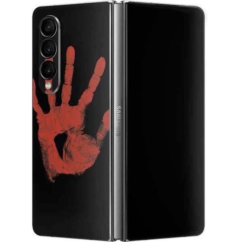Bloody Handprint Galaxy Z Fold4 5G Skin