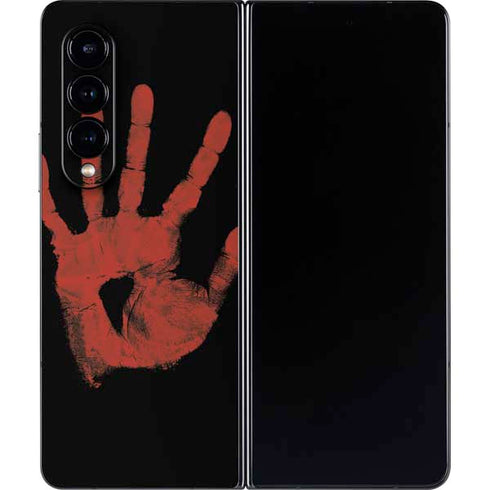 Bloody Handprint Galaxy Z Fold4 5G Skin