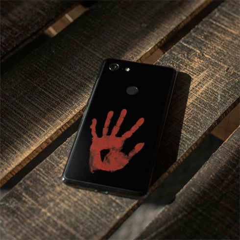 Bloody Handprint Google Pixel 3 Skin