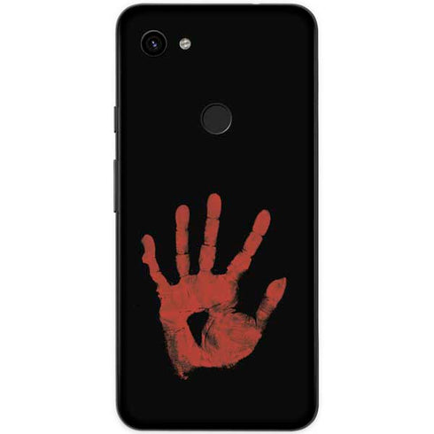 Bloody Handprint Google Pixel 3a Skin