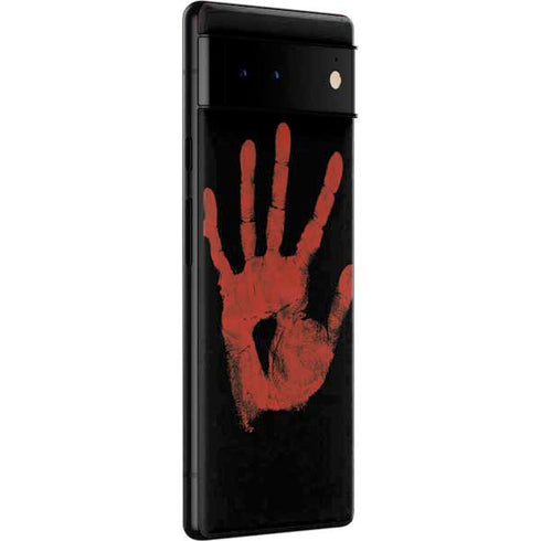 Bloody Handprint Google Pixel 6 Skin