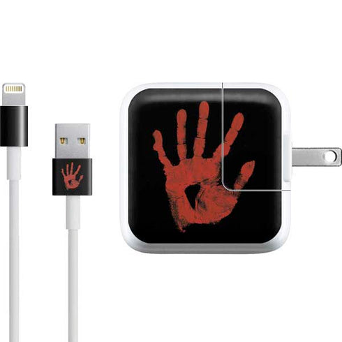 Bloody Handprint iPad Charger (10W USB) Skin