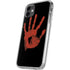 Bloody Handprint iPhone 11 Clear Case