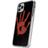 Bloody Handprint iPhone 11 Pro Clear Case