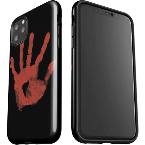 Bloody Handprint iPhone 11 Pro Max Impact Case