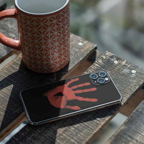 Bloody Handprint iPhone 11 Pro Max Skin