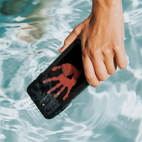Bloody Handprint iPhone 11 Pro Max Waterproof Case