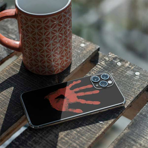 Bloody Handprint iPhone 11 Pro Skin