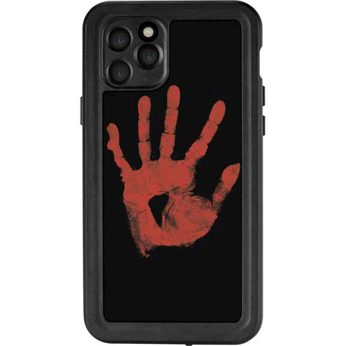 Bloody Handprint iPhone 11 Pro Waterproof Case
