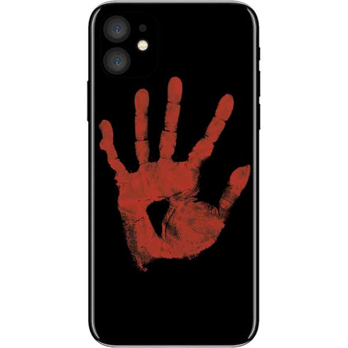 Bloody Handprint iPhone 11 Skin